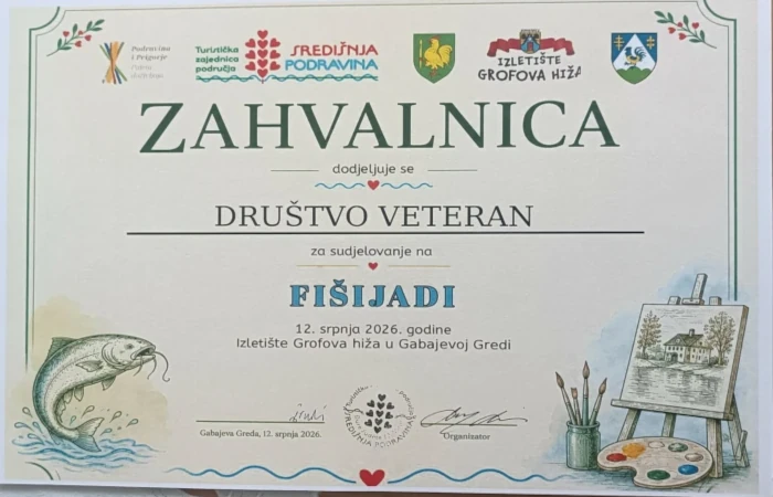 Na 2. Fišijadi i likovnoj koloniji u Gabajevoj G